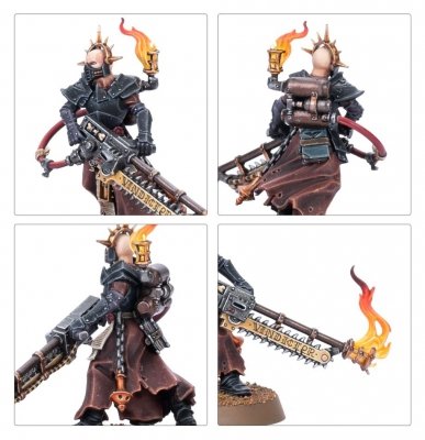 Adepta Sororitas - Ministorum Priest with Vindictor