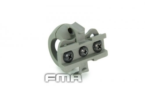 Montaż latarki do hełmu 0.83&#039; / 21 mm - foliage green