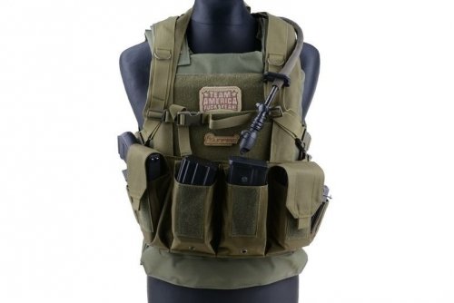 Kamizelka typu Chest Rig - olive