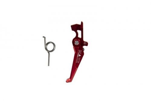 Maxx Model - Język spustowy CNC Aluminum Advanced Trigger (Style E) - czerwony