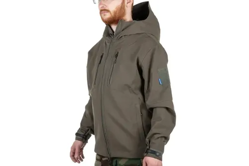 Kurtka Softshell Emerson Gear Blue Label &quot;Spinosaurus&quot; Ranger Green
