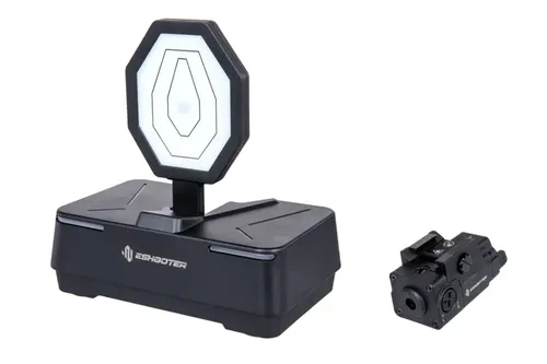 Zestaw E-Shooter Sentry Laser i cel treningowy Sentry 1 Pro Czarny
