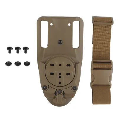 Uniwersalny adapter kabury taktycznej 360 stopni z mocowaniem na pas GB-ACC-22 - Tan