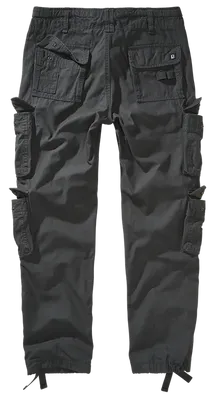 Spodnie Brandit Pure Slim Fit Szare
