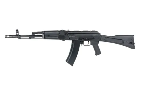 Karabinek ASG ICS Airsoft MAR M ze składaną kolbą Czarny