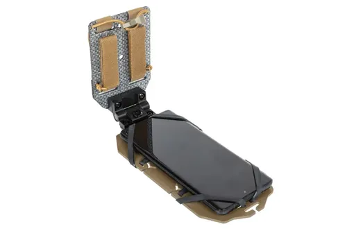 Obrotowy uchwyt na telefon MB-04 - Tan