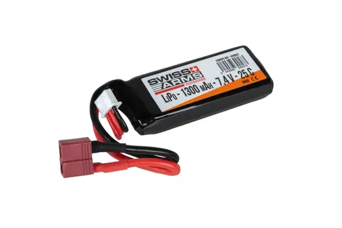 Akumulator LiPo 7,4V 1300mAh 25C T-con