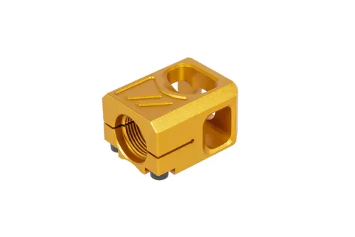 Kompensator V2 gwint 14mm CCW GB-492 - Złoty