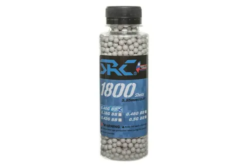 Kulki SRC 0.4g butelka 1800 sztuk Białe