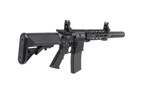 Karabinek ASG SRC DUAL POWER SR4 ZAROS-S GBB z magazynkiem green gas