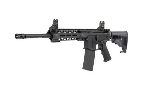 Karabinek ASG SRC DUAL POWER SR4 ZAROS GBB z magazynkiem green gas