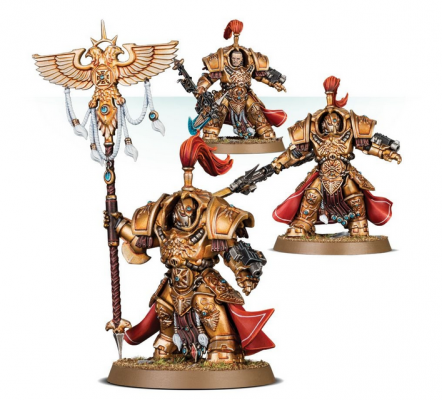 Adeptus Custodes - Allarus Custodians