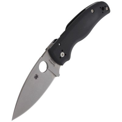 Spyderco - Nóż Shaman G-10 Black Plain (C229GP)