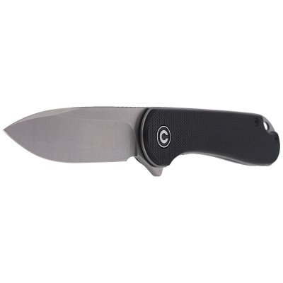 Nóż składany CIVIVI Elementum Flipper Black G10, Satin Finish (C907A)