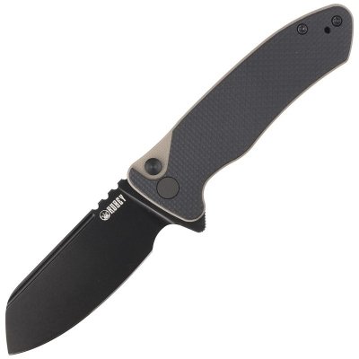 Nóż składany Creon Black/Tan (KU336F)