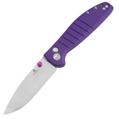 Nóż składany Bestechman Goodboy Purple G10, Satin D2 by Keanu Alfaro (BMK04G)