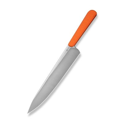 Nóż kuchenny Civivi Cibus Chef Knife Orange G10, Satin 14C28N by Ostap Hel (C23048-3)