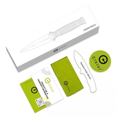 Nóż Civivi Perfrico Black G10, Satin 14C28N (C23026-1)