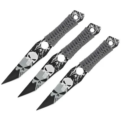 Nóż Martinez Albainox Gray Strung, Black/3D Design 3Cr13Mov (32548)