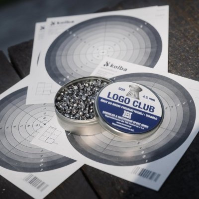 Śrut diabolo H&amp;N Logo Club 0,49g 4,5/500szt (93114500005/LC)