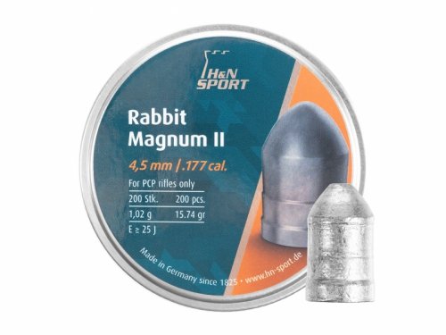 H&amp;N - Śrut diabolo Rabbit Magnum II 4,5mm 200szt.