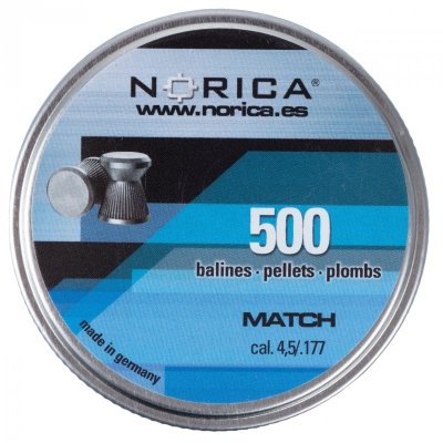 Norica - Śrut diabolo Norica Match 0,48g 4,5/500szt (195.00.005)