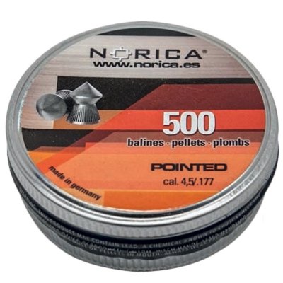 Norica - Śrut diabolo Pointed 0,56g 4,5/500szt (196.00.006)