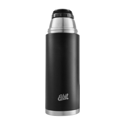 Termos Esbit klasyczny - Vacuum Flask 1l - czarno-srebrny