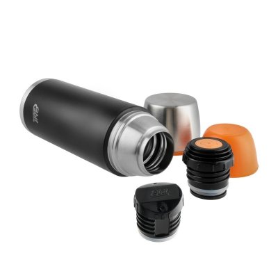 Termos Esbit klasyczny - Vacuum Flask 1l - czarno-srebrny