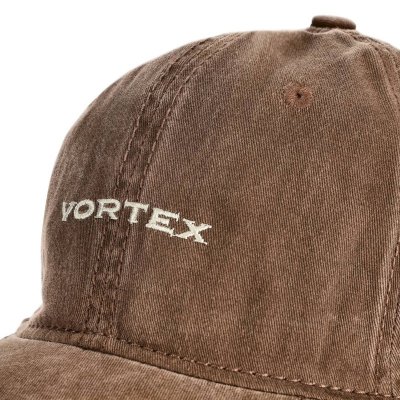 Czapka z daszkiem męska Vortex Logo Cap - brązowa