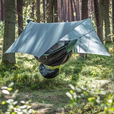 Tarp hamakowy Lesovik HEKSA - silver pine