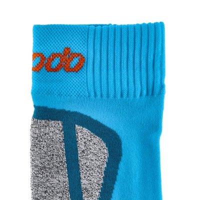 Skarpety techniczne Comodo trekingowe turkusowe