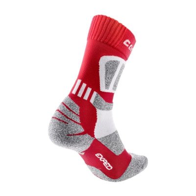 Skarpety techniczne Comodo trekingowe - czerwone