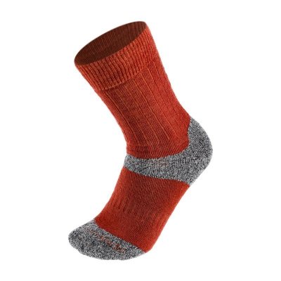 Skarpety turystyczne Comodo wełniane - pomarańczowe
