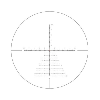 Luneta celownicza Vector Optics Veyron 3-12x44 IR Compact SFP MPR-V10 SCOM-40 czarna