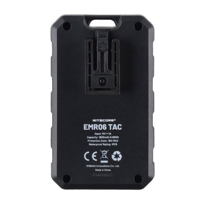 Odstraszacz komarów Nitecore EMR06TAC czarny
