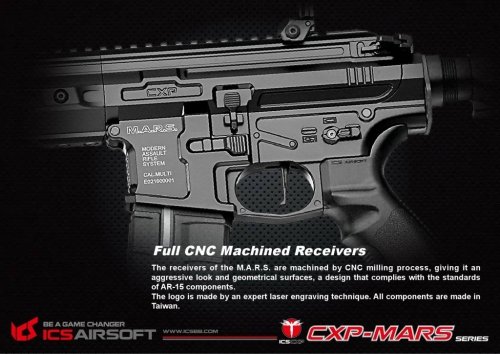 ICS - Replika CXP-MARS Carbine SSS version - TAN