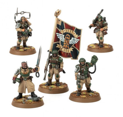 Astra Militarum - Cadian Command Squad