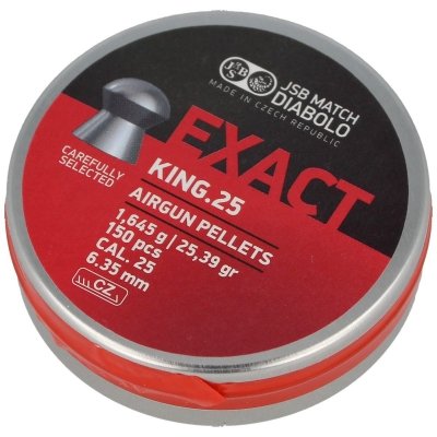 Śrut JSB Exact King 1,645g 6,35/150szt (546298-150)