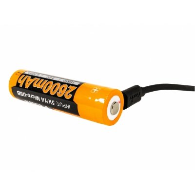 Akumulator ARB-L18U (18650 2600mAh 3,6V) z USB