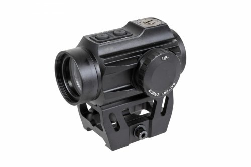 Kolimator CORE Strike Red Dot Sight wysoki QD/niski montaż - Czarny