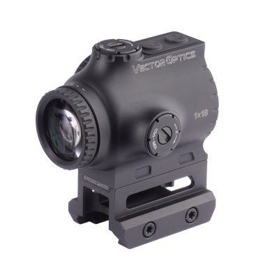 Celownik pryzmatyczny Paragon 1x18 X-Mini (SCPS-M10) - Czarny