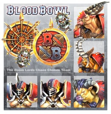 Blood Bowl - Chaos Chosen Team The Doom Lords