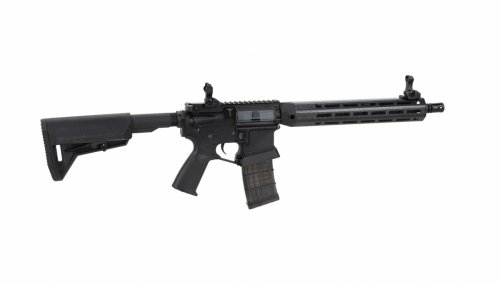 King Arms x Lancer Systems - Karabinek L15 LCH7 12" Faux Carbon Czarny