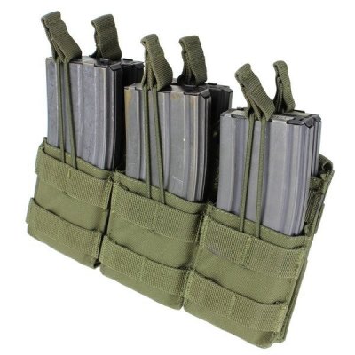 Condor - Ładownica Triple Stacker M4 Mag Pouch - Zielony OD (MA44-001)