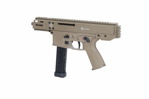 Lambda Defence x B&amp;T - Pistolet maszynowy GBB GHM9 Gen2 - TAN