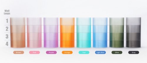 Filament PETG Translucent (Refill) 1kg - Clear