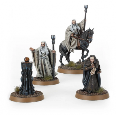 Middle-Earth - Saruman the White and Grima