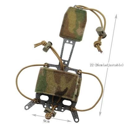 Pokrowiec na baterię NVG na hełm - Multicam