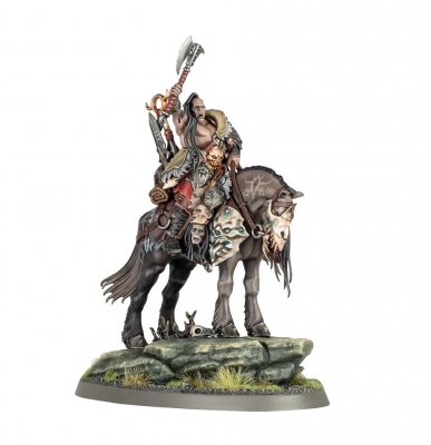 Slaves to Darkness - Darkoath Chieftain on Warsteed